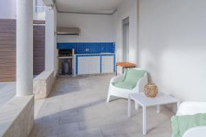 Kuchyň nebo kuchyňský kout v ubytování Villa Carla San Lorenzo