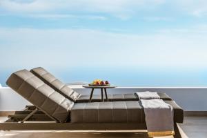 Istumisnurk majutusasutuses NĒRO Suites by NOMÉE Hospitality Group
