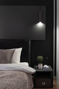 Postel nebo postele na pokoji v ubytování Chisinau Apartments Shadow