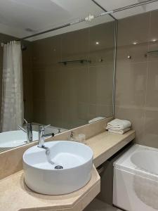 Koupelna v ubytování Green Park Apartamento de 1amb en 2do piso Vista Laguna