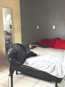 Postel nebo postele na pokoji v ubytování Casa para Cop30