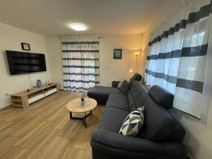 TV a/nebo společenská místnost v ubytování Kuća Renata