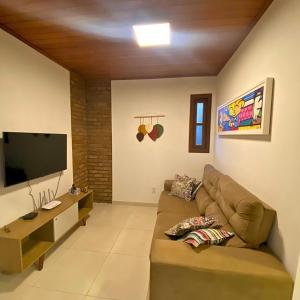 TV a/nebo společenská místnost v ubytování Casa Saíra + 20 fotografií