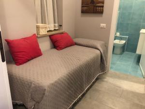 A bathroom at Residence l'Ogliastro