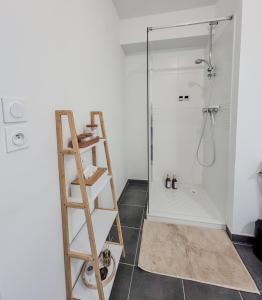 Koupelna v ubytování Studio Cosy idéalement situé