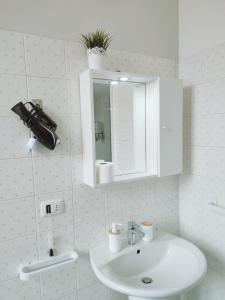 Koupelna v ubytování F.A.M. ROOMS