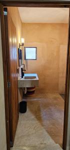 Koupelna v ubytování Casitas Merida