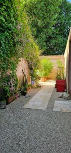 Zahrada ubytování Casitas Merida