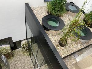 A garden outside Platzhirsch Kufstein