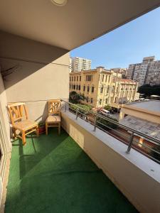 Balkoni atau teres di Wabour El Maya Apartment +12 gambar
