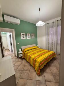 Giường trong phòng chung tại Casa Giorgio