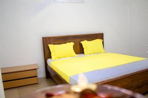 En eller flere senge i et værelse på Maison indépendante proche du Centre-ville