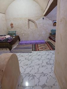 Posezení v ubytování Maisons la Porte de Désert à Douz