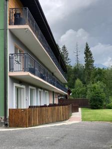 Budova, kde se apartmán nachází