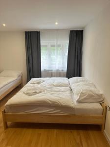 Postel nebo postele na pokoji v ubytování Apartmány Pieniny