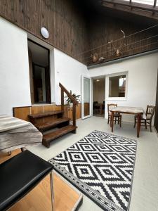 Posezení v ubytování Apartmány Pieniny