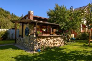 Zahrada ubytování Apartmány Pieniny