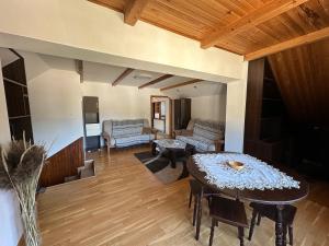 Posezení v ubytování Apartmány Pieniny