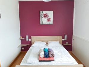 Posteľ alebo postele v izbe v ubytovaní Appartement charmant à Saint-Jean-de-Monts 25m² avec terrasse
