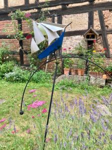 Zahrada ubytování Landnest