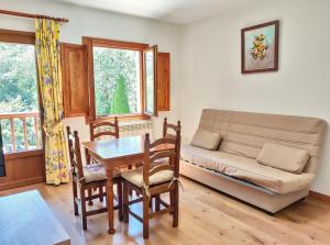 Χώρος καθιστικού στο Apartamentos Javier