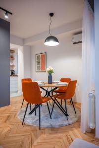 Χώρος καθιστικού στο Pelagonka Central Apartment