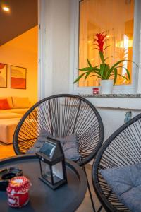 Χώρος καθιστικού στο Pelagonka Central Apartment