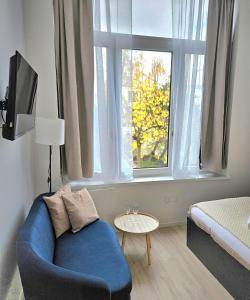 Ruang duduk di Studio Brussels centre