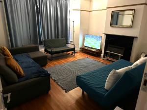 TV a/nebo společenská místnost v ubytování Fishponds Lodge