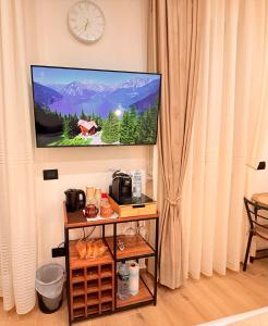 TV a/nebo společenská místnost v ubytování Bala Dream House