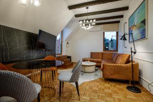 Posezení v ubytování JEZERSKA RESIDENCE Palić