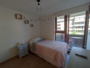 Ένα ή περισσότερα κρεβάτια σε δωμάτιο στο Departamento Central 2 habitaciones, 1 cuadra de la Playa +29 φωτογραφίες