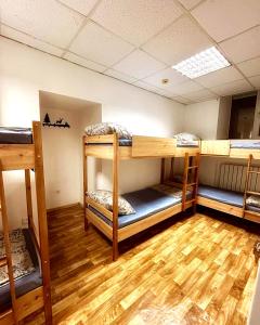 Postel nebo postele na pokoji v ubytování Hostel Cozzydine