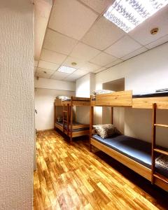 Postel nebo postele na pokoji v ubytování Hostel Cozzydine