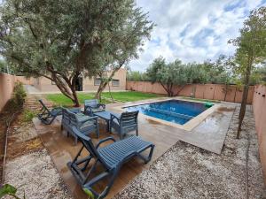 Bazén v ubytování Villa Olive View à Marrakesh sans vis-à-vis nebo v jeho okolí