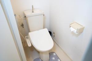 Koupelna v ubytování Mitomi inn