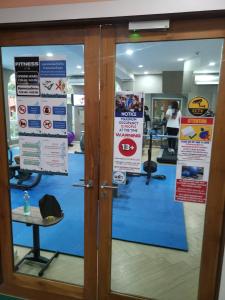 Fitness centrum a/nebo fitness zařízení v ubytování 芭提雅网红公寓七海一期