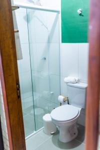 Koupelna v ubytování Espaço Anirvana - loft Bambuzal + 11 fotografií