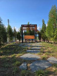 Zahrada ubytování Daori Pension