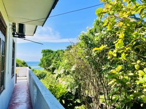 Zahrada ubytování Wasana Ocean View Villa Mirissa