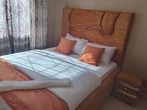 Postel nebo postele na pokoji v ubytování Ram appointment