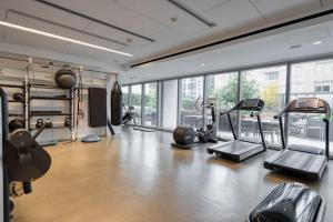 Fitness centrum a/nebo fitness zařízení v ubytování Blueground Rincon Hill pool wd nr Embarcadero SFO-1795