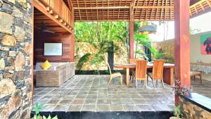 Patio nebo venkovní prostory v ubytování Kies Villas Lombok