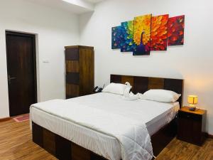 Voodi või voodid majutusasutuse Wooton Peak Resort toas