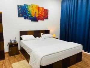 Voodi või voodid majutusasutuse Wooton Peak Resort toas
