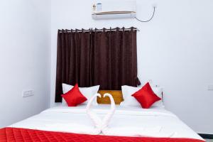 Ένα ή περισσότερα κρεβάτια σε δωμάτιο στο ASK Grande Residecy