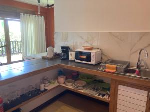 Kuchyň nebo kuchyňský kout v ubytování Fler Payanke Apartment
