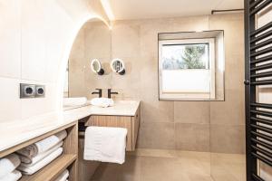 Koupelna v ubytování Studio 24 by Hotel Brücke