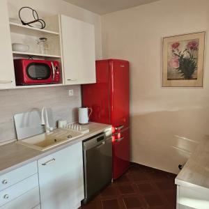 Apartment Salamander的厨房或小厨房