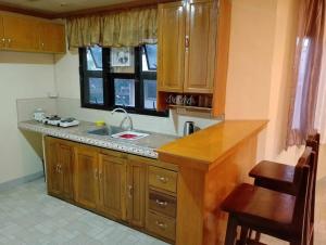 Η κουζίνα ή μικρή κουζίνα στο Gotico Central Residence-Level 2